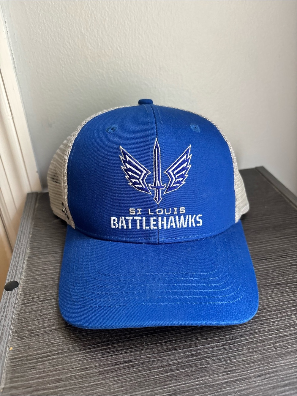 St. Louis BattleHawks Royal Blue Trucker Hat